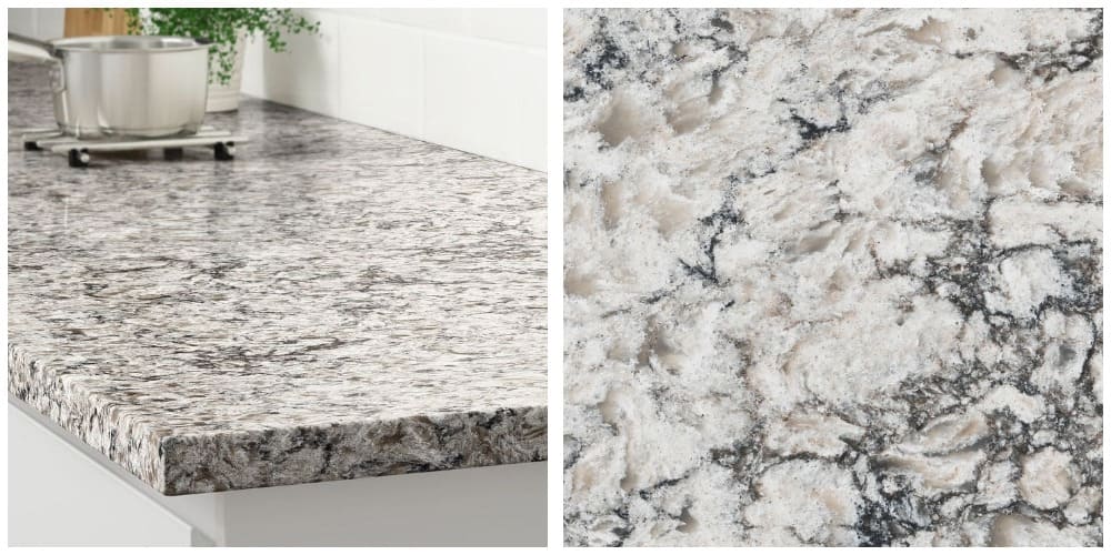 Artificial marble countertop