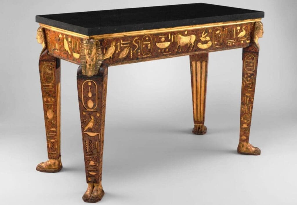 Egyptian table