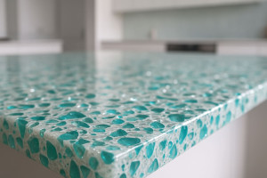 Thumbnail image for 'Recycled Glass Kitchen Countertops in Interiors: Ideas for Kitchens and Bathrooms'